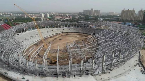 衡水奧體中心,最新建設情況播報,年底即可投入使用